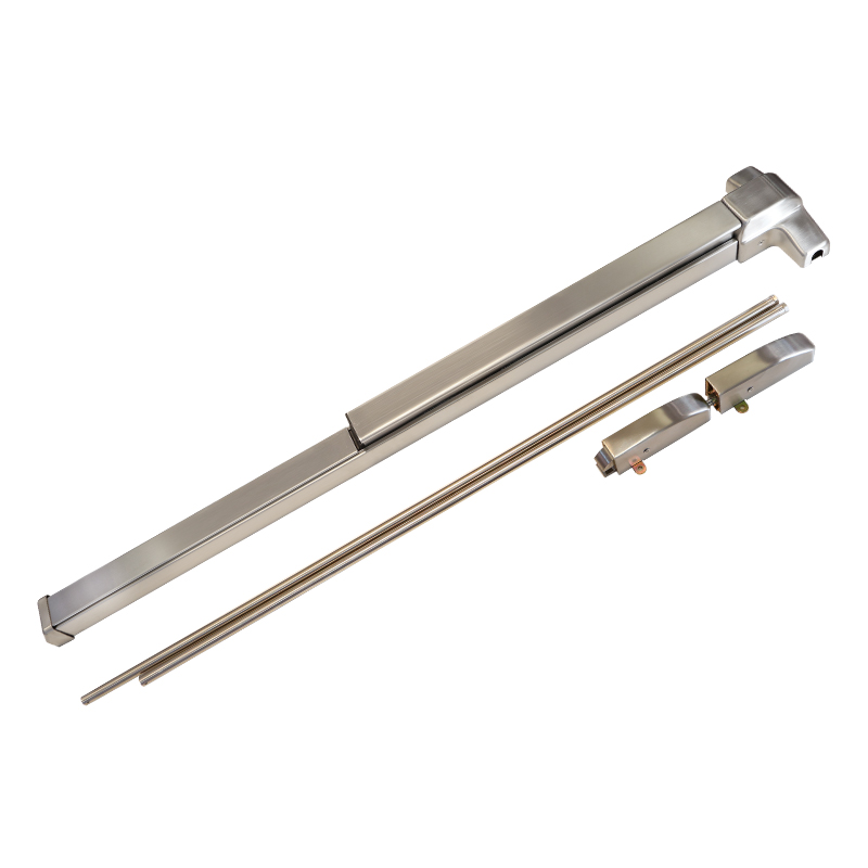 不繡鋼天地式推桿鎖